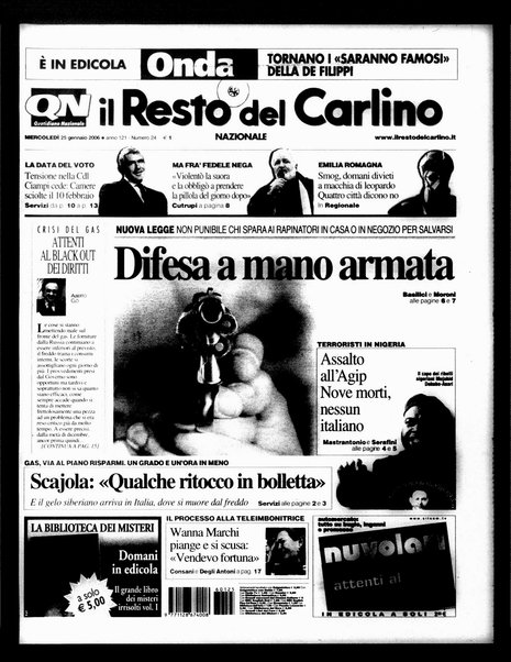 Il Resto del Carlino : giornale dell'Emilia